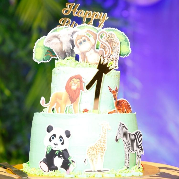 Order complete jungle safari birthday event setup